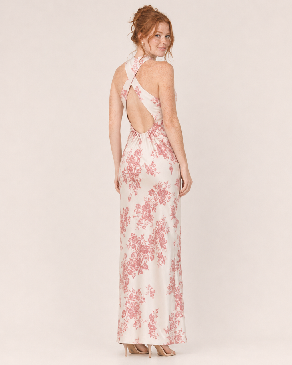 Reformation | Pink Anaiis Silk Dress