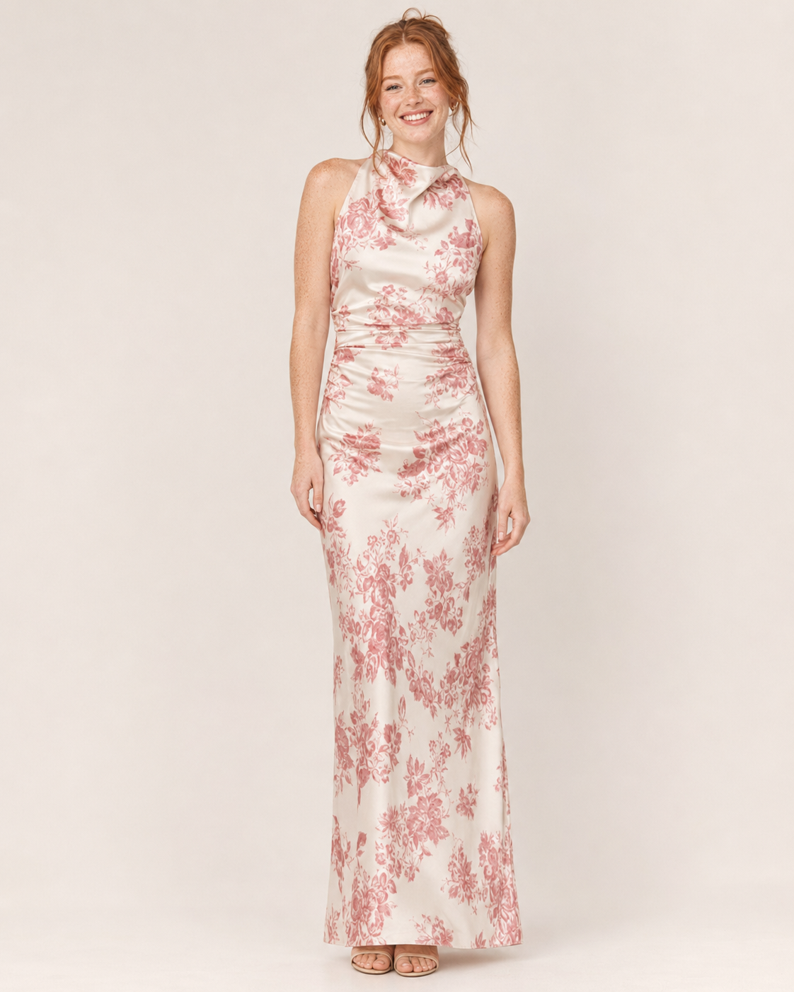 Reformation | Pink Anaiis Silk Dress