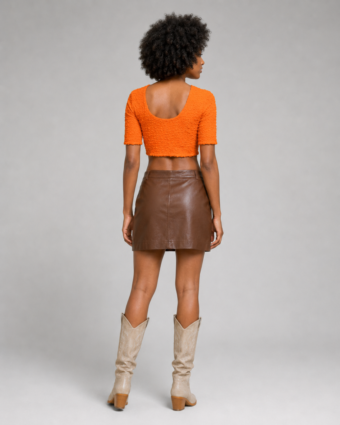 Ganni | Shireed Cotton Crop Top